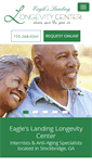 Mobile Screenshot of eagleslandinglongevity.com